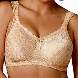 PLAYTEX 18 Hour Cooling Comfort breathable bra in nude / tan 38C
